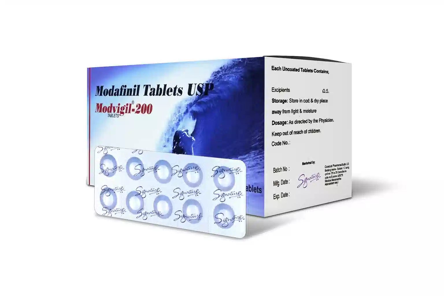 Mod Vigil 200mg pack